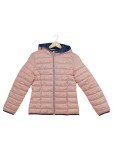 Vorschaubild 1 von Steppjacke Kinder Pink Gr. 158 Polyester Polyamid Uni Casual Langarm