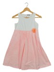 Vorschaubild 1 von Festliches Kleid Gr. 150 rosa weiß Blumen