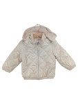 Vorschaubild 1 von Steppjacke Kapuze Gr. 80 Creme Beige