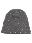 Vorschaubild 1 von Mütze Beanie Perlen Grau Damen