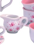 Vorschaubild 7 von Puppengeschirr 13-teilig Teeservice Pink Butterfly Tea Set