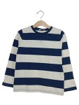 Vorschaubild 1 von Langarmshirt Gr. 104 blau-weiß gestreift