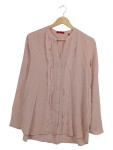 Vorschaubild 1 von Bluse Seide Rosa Langarm Elegant Größe 38