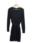 Vorschaubild 1 von Strickkleid Gr. 36 schwarz elegant Langarm