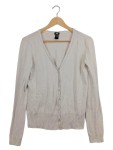 Vorschaubild 1 von Strickjacke Cardigan Damen Gr. 38 beige meliert
