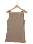 Vorschaubild 1 von Top Tanktop ärmellos beige Gr. 38