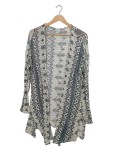 Vorschaubild 1 von Strickjacke Ethno-Muster Gr. 36 Bohemian Beige
