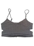 Vorschaubild 1 von Gestreiftes Crop Top Cut-Outs Größe 36