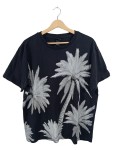 Vorschaubild 1 von T-Shirt Herren Gr. 50 Schwarz Palmen Print
