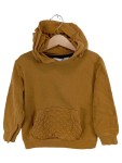 Vorschaubild 1 von Kapuzenpullover Gr. 98 Senfgelb Steppmuster