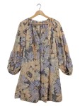 Vorschaubild 1 von Bluse Blumenmuster Gr. 40 Baumwolle Casual