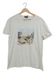 Vorschaubild 1 von T-Shirt Gr. 48 Landschaftsdruck Weiß Baumwolle