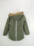 Vorschaubild 2 von Parka Kinder Oliv Gr. 164 Polyester Uni Outdoor
