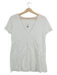 Vorschaubild 1 von Sommerkleid Lochstickerei Weiß Gr. 36