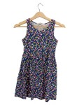 Vorschaubild 1 von Sommerkleid Gr. 134 Dunkelblau Herzmuster Mädchen