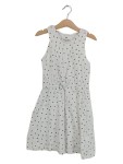 Vorschaubild 1 von Sommerkleid Gr. 122 Herzmuster Weiß Baumwolle