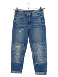 Vorschaubild 1 von Jeans Straight Leg W23 Blau Gesteppt