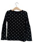 Vorschaubild 1 von Pullover Punkte Langarm Schwarz Gr. 122