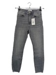 Vorschaubild 1 von Jeans Slim Fit Damen Gr. 36 Grau Used Look