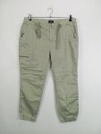 Vorschaubild 4 von Cargohose Khaki Gr. 44 Tunnelzug Reißverschluss