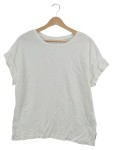 Vorschaubild 1 von Damen T-Shirt Weiß Basic Rundhals Gr. 38