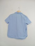 Vorschaubild 2 von Hemdbluse Damen Gr. 36 Blau Baumwolle