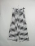 Vorschaubild 3 von Palazzo Hose Streifen Weiß Schwarz Gr. 34