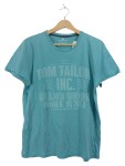 Vorschaubild 1 von T-Shirt Herren Gr. 48 Türkis Schriftzug