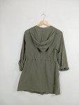 Vorschaubild 2 von Parka Khaki Gr. 32 mit Reißverschluss Kapuze