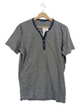 Vorschaubild 1 von Herren T-Shirt Henley Gr. 50 Gestreift