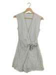 Vorschaubild 1 von Jumpsuit Gr. 36 Gestreift Wickeloptik Ärmellos