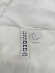 Vorschaubild 3 von Ripp-Pullunder Rollkragen Weiß Gr. 36
