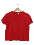 Vorschaubild 1 von T-Shirt Damen Gr. 38 Rot Print Casual