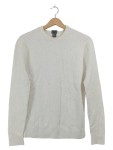 Vorschaubild 1 von Pullover Damen Gr. 36 Waffelstrick Creme Rundhals