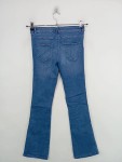 Vorschaubild 2 von Bootcut Jeans Kinder Gr. 164 Blau Baumwolle Polyester Viskose Elasthan