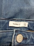 Vorschaubild 3 von Bootcut Jeans Kinder Gr. 164 Blau Baumwolle Polyester Viskose Elasthan