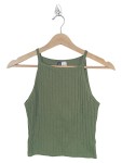 Vorschaubild 1 von Ribbed Knit Tank Top Gr. 36 Grün