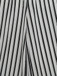 Vorschaubild 4 von Palazzo Hose Streifen Weiß Schwarz Gr. 34