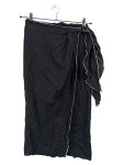 Vorschaubild 1 von A-Linienrock Midirock schwarz Gr. 36 Viskose