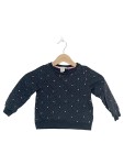 Vorschaubild 1 von Sweatshirt Gr. 98 schwarz Herzmuster Pullover