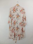 Vorschaubild 2 von Morgenmantel Gr. 38 Blumenmuster Kimono Viskose