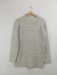 Vorschaubild 2 von Pullover Zopfstrick Gr. 42 Grau Rollkragen