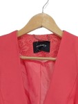 Vorschaubild 3 von Damen Blazer Rosa Gr. 36 S Elegant Spitzenkragen Raffung