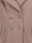 Vorschaubild 4 von Wintermantel Gr. 38 Rosa Zweireiher Teddyfell