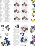 Vorschaubild 5 von Transparent-Sticker Edelweiß Blumen