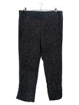 Vorschaubild 1 von Damen Stoffhose Gr. 46 Schwarz Pailletten Glamourös