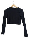 Vorschaubild 1 von Pullover Langarm Schwarz Gr. 164 Cropped