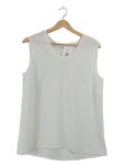 Vorschaubild 1 von Top Weiß Damen Gr. 40 Ärmellos Elegant