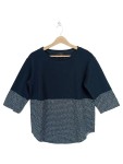 Vorschaubild 1 von Pullover Damen Gr. 34 schwarz gepunktet Langarm