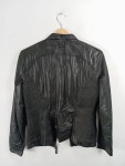 Vorschaubild 2 von Damen Lederjacke Gr. 40 Schwarz Casual